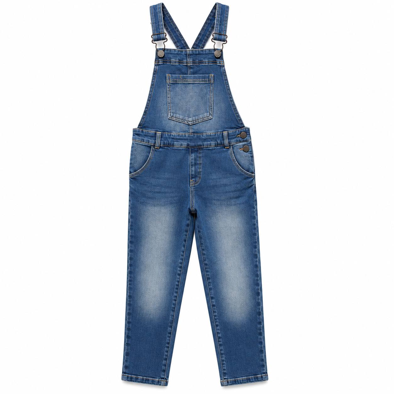 شلوار پیشبندی جین آبی JOEFRESH